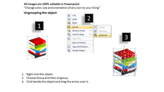 Bright Education Books PowerPoint Slides And Ppt Templates
