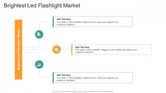 Brightest Led Flashlight Market In Powerpoint And Google Slides Cpb