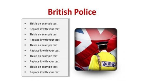 British Police Americana PowerPoint Presentation Slides S British Police Americana PowerPoint Presentation Slides S