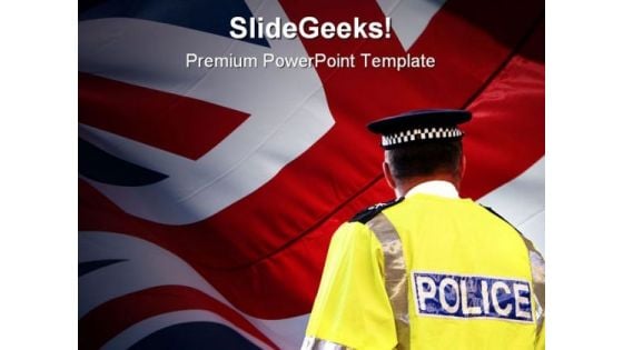 British Police Security PowerPoint Backgrounds And Templates 1210