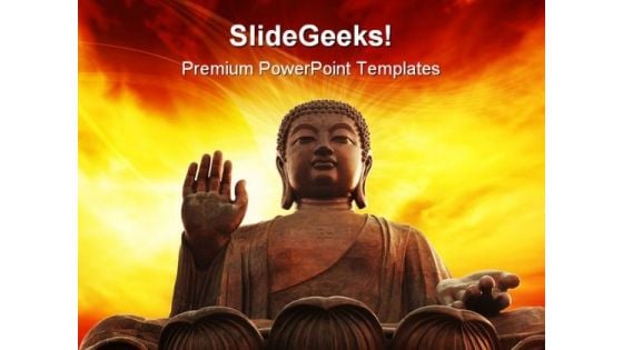Buddha Religion PowerPoint Templates And PowerPoint Backgrounds 0111