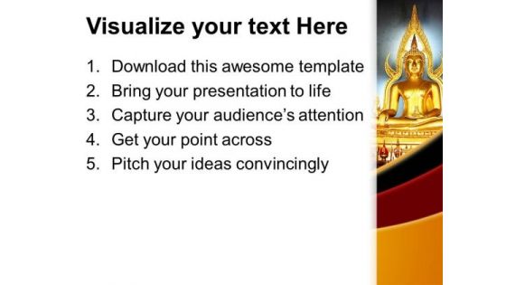 Buddha Religion PowerPoint Templates And PowerPoint Themes 0712