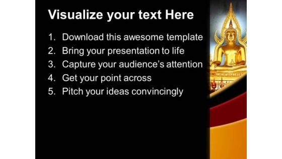 Buddha Religion PowerPoint Templates And PowerPoint Themes 0712