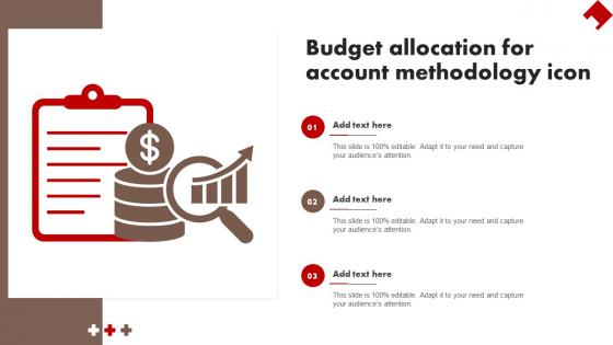Budget Allocation For Account Methodology Icon Inspiration Pdf
