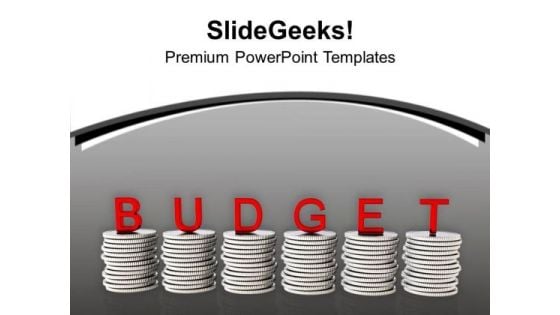 Budget Can Save Money PowerPoint Templates Ppt Backgrounds For Slides 0413