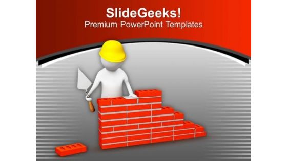 Build Your Own Home PowerPoint Templates Ppt Backgrounds For Slides 0613