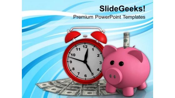 Build Your Savings And Attain Your Goal PowerPoint Templates Ppt Backgrounds For Slides 0713