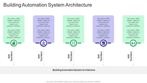 Building Automation System Architecture In Powerpoint And Google Slides Cpb