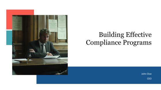 Building Effective Compliance Programs PPT Example AT