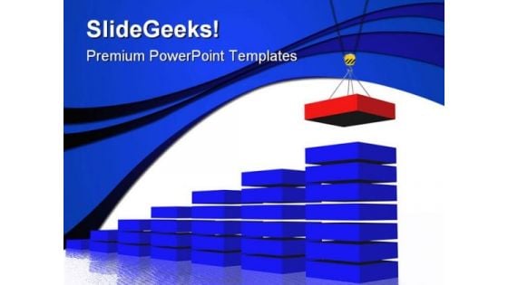 Building Graph Business PowerPoint Templates And PowerPoint Backgrounds 0511