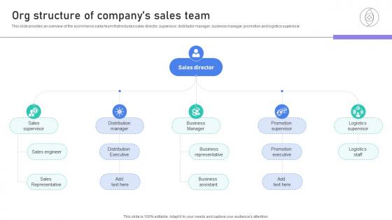 Building Stronger Customer Org Structure Of Companys Sales Team SA SS V