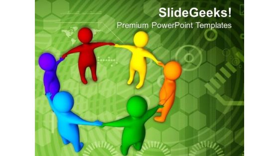 Building Teamwork And Importance In Business PowerPoint Templates Ppt Backgrounds For Slides 0513