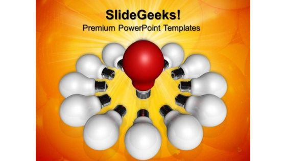 Bulb Technology PowerPoint Templates And PowerPoint Themes 0712