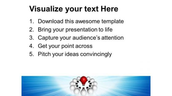 Bulb Technology PowerPoint Templates And PowerPoint Themes 0812