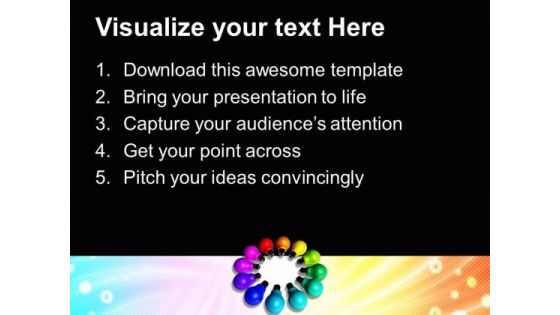 Bulb Technology Teamwork PowerPoint Templates And PowerPoint Themes 0812