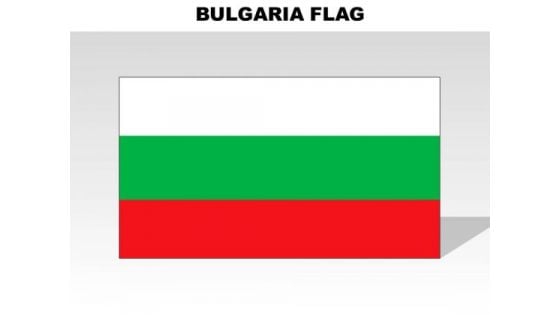 Bulgaria Country PowerPoint Flags