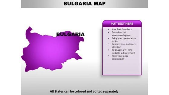 Bulgaria PowerPoint Maps Bulgaria PowerPoint Maps