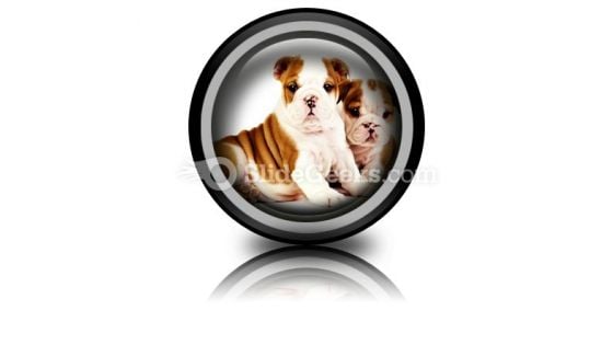 Bulldogs Animals PowerPoint Icon Cc