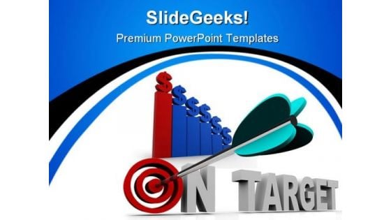 Bulls Eye Business PowerPoint Templates And PowerPoint Backgrounds 0411