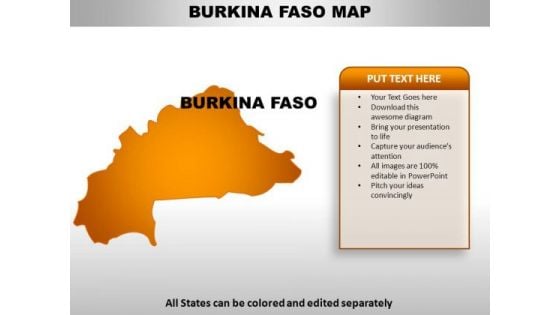 Burkina Faso PowerPoint Maps