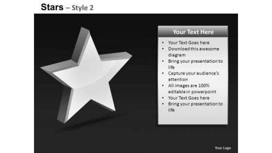 Burst Stars 2 PowerPoint Slides And Ppt Diagram Templates