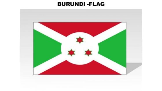 Burundi Country PowerPoint Flags