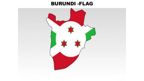 Burundi Country PowerPoint Flags