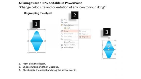 Busines Diagram Four Staged Infographics Process Flow Presentation Template