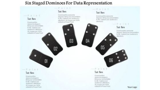 Busines Diagram Six Staged Dominoes For Data Representation Presentation Template Busines Diagram Six Staged Dominoes For Data Representation Presentation Template