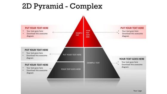 Business 2d Pyramid Complex PowerPoint Slides And Ppt Diagram Templates