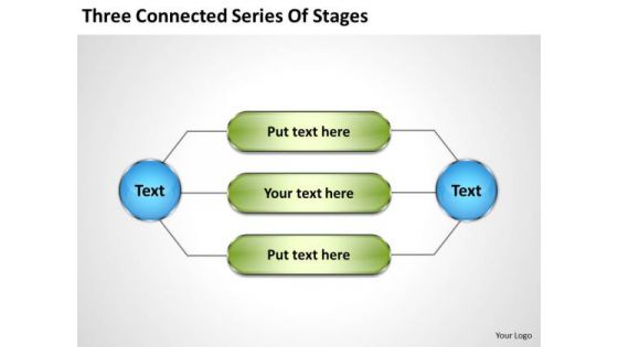 Business Activity Diagram Series Of Stages PowerPoint Templates Backgrounds For Slides