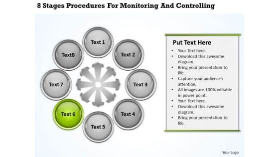 Business Analyst Diagrams And Controlling PowerPoint Templates Backgrounds For Slide