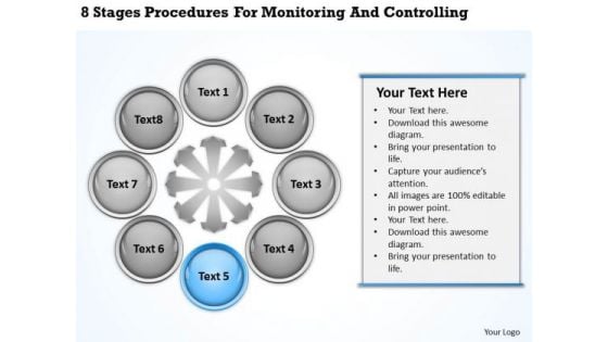 Business Analyst Diagrams And Controlling PowerPoint Templates Backgrounds For Slides