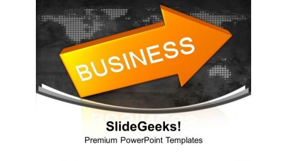 Business Arrow Sales PowerPoint Templates Ppt Backgrounds For Slides 0113