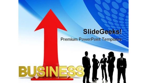 Business Arrow Success PowerPoint Templates And PowerPoint Backgrounds 0311