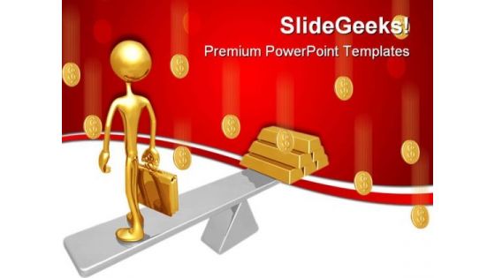 Business Balance Money PowerPoint Templates And PowerPoint Backgrounds 0611