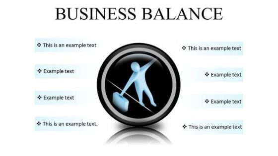 Business Balance Success PowerPoint Presentation Slides Cc