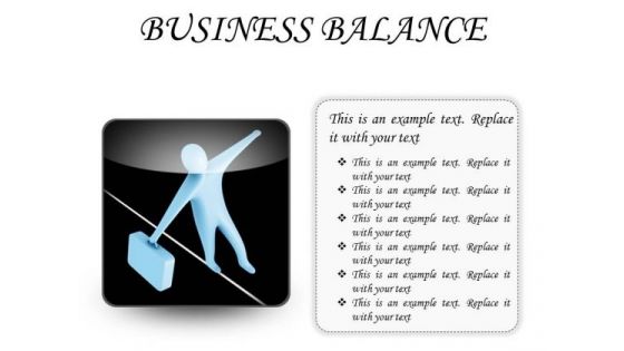 Business Balance Success PowerPoint Presentation Slides S