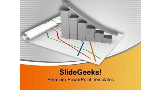 Business Bar Graph And X Y Chart PowerPoint Templates Ppt Backgrounds For Slides 0613