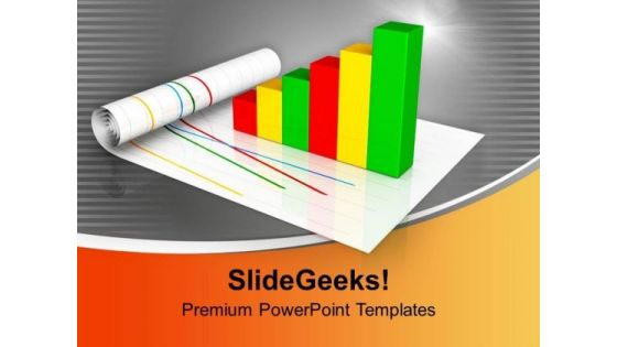 Business Bar Graph For Finance PowerPoint Templates Ppt Backgrounds For Slides 0413