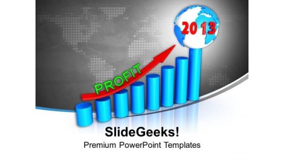 Business Bar Graph Profit And Growth PowerPoint Templates Ppt Backgrounds For Slides 1212