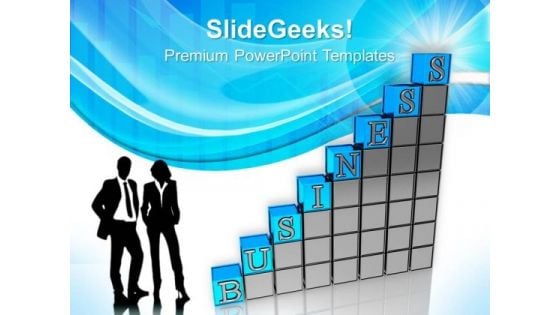 Business Bar Graph Success PowerPoint Templates And PowerPoint Themes 0712