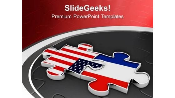 Business Between Usa And France PowerPoint Templates Ppt Backgrounds For Slides 0513 Business Between Usa And France PowerPoint Templates Ppt Backgrounds For Slides 0513