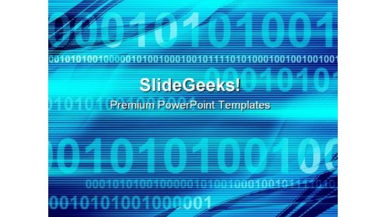 Business Binary Background PowerPoint Themes And PowerPoint Slides 0511