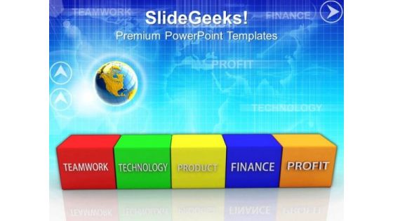 Business Blocks Concept Teamwork PowerPoint Templates And PowerPoint Themes 0612 Business Blocks Concept Teamwork PowerPoint Templates And PowerPoint Themes 0612