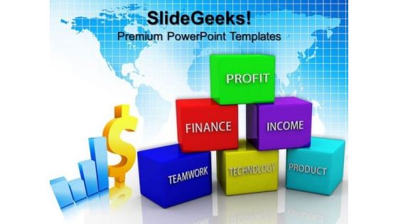 Business Blocks Success PowerPoint Templates And PowerPoint Themes 0612