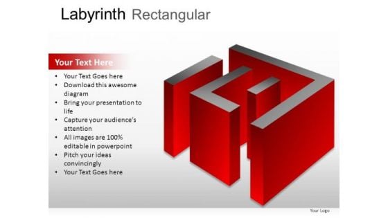 Business Challenges Labyrinth Rectangular PowerPoint Slides And Ppt Diagram Templates Business Challenges Labyrinth Rectangular PowerPoint Slides And Ppt Diagram Templates