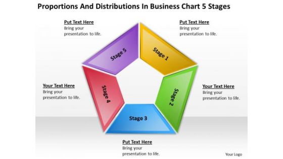 Business Chart 5 Stages Ppt Plan PowerPoint Slides