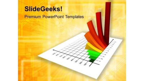 Business Chart Marketing PowerPoint Templates And PowerPoint Themes 1112