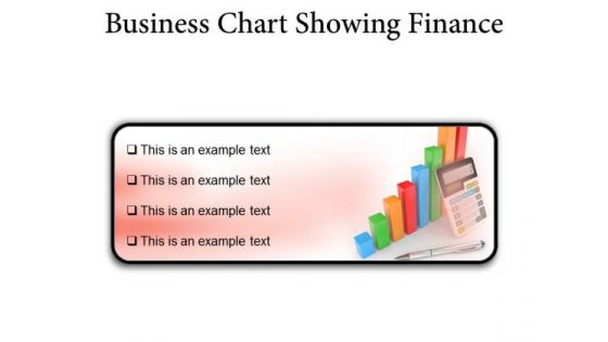 Business Chart Showing Finance PowerPoint Presentation Slides R